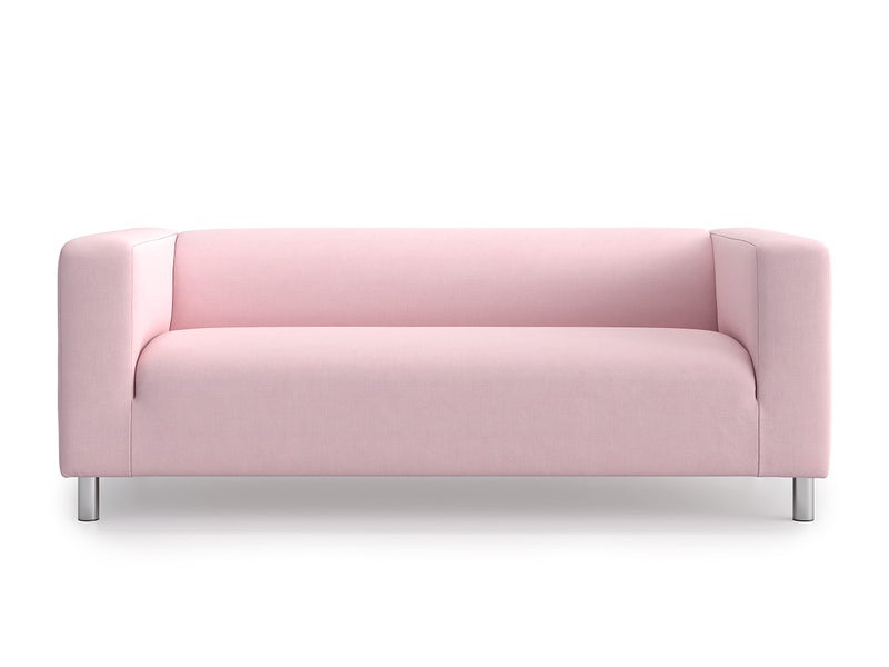 TLYESD Klippan Loveseat Cover Replacement for IKEA Klippan Loveseat Sofa Cover, Klippan Couch Cover Only!(Pink) - Image 1